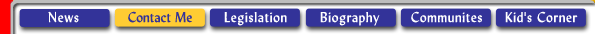 Menu tabs for the main headings.